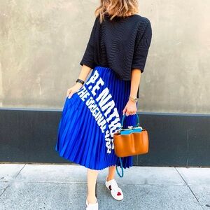 PE Nation pleated skirt